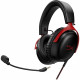 Casque gaming fermé HyperX Cloud III (rouge) avec son spatial DTS Headphone:X et micro amovible a réduction de bruit