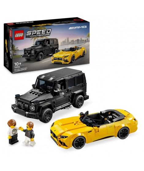 LEGO Speed Champions 76924 Mercedes-AMG G 63 et Mercedes-AMG SL 63, voitures a construire