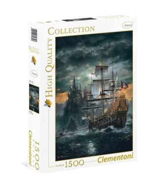 Clementoni - 1500 pieces - The Pirate ship