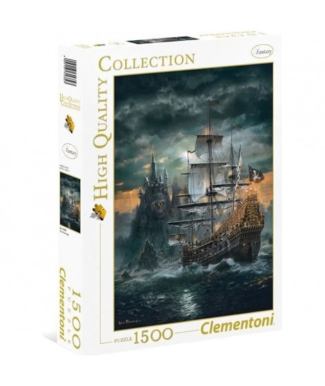 Clementoni - 1500 pieces - The Pirate ship