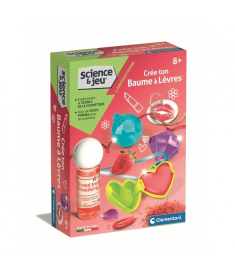 Clementoni - Science & Jeu - Créer ton baumes a levres