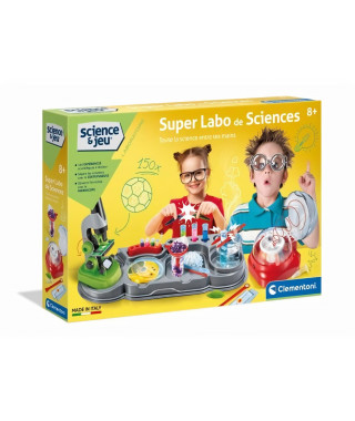 Clementoni - Science & Jeu - Super labo de sciences