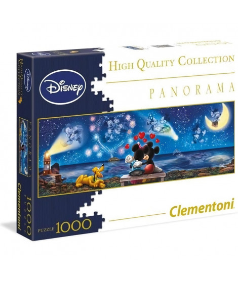 Clementoni - Panorama 1000 pieces - Mickey et Minnie