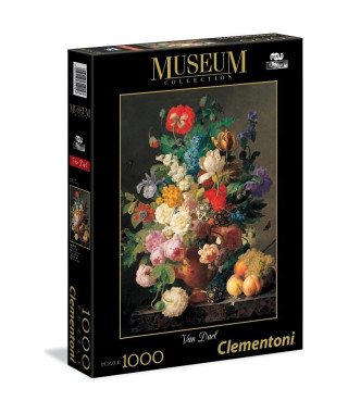 Clementoni - Museum 1000 pieces - Van Dael : Vase de Fleur