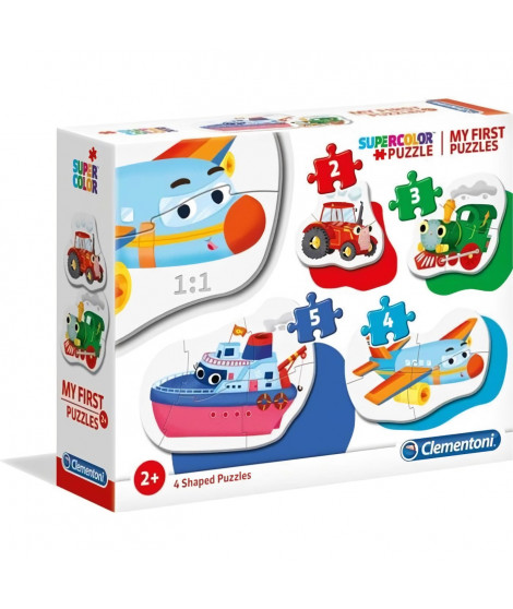 Clementoni - My First Puzzles - Moyens de transport