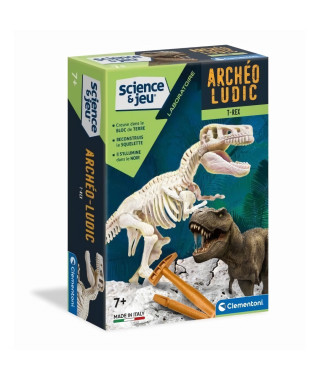 Clementoni - Science & Jeu - Archéo Ludic - T-Rex