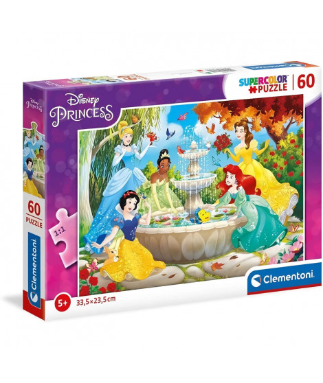 Clementoni - 60 pieces - Princesses