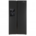 Réfrigérateur américain 556L - Total No Frost - distributeur d'eau et de glaçons - Classe E -moteur inverter  - noir