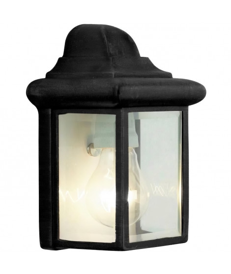 BRILLIANT Applique extérieure NISSIE noir E27 1x40W