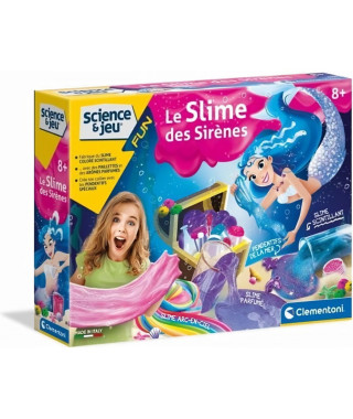 Clementoni - Science & Jeu - Le slime des sirenes