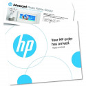 HP - Papier photo finition glacée HP Avancée - 250 g/m2, 4 x 12 pouces (101 x 305 mm) - 10 feuilles