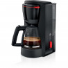 Cafetiere Filtre - BOSCH - TKA3M133 MyMoment - Noire - verseuse verre - fonction Aroma Plus - maintien au chaud jusqu'a 60 min