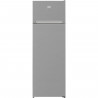 Réfrigérateur pose-libre double porte - BEKO - RDSA280K40SN - Classe E - 250 L - 160,6 x 54 x 57,4 cm - Gris Acier