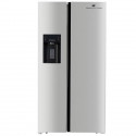 Réfrigérateur américain 556L - Total No Frost - distributeur d'eau et de glaçons - Classe E -moteur inverter  - inox