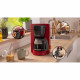 Cafetiere Filtre - BOSCH - TKA3M134 MyMoment - Rouge - verseuse verre - fonction Aroma Plus - maintien au chaud jusqu'a 60 min