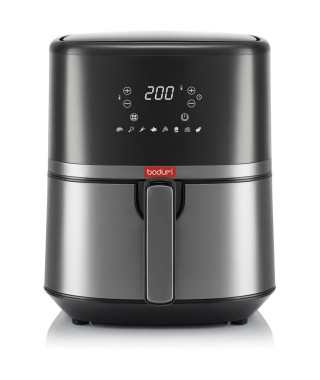 Friteuse électrique a air pulsé - BODUM - MELIOR - 4,5 l - 1500 W - Noir