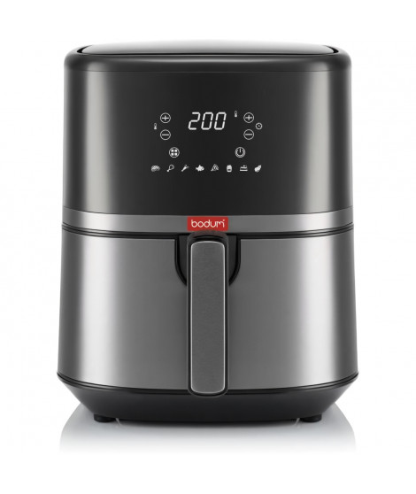 Friteuse électrique a air pulsé - BODUM - MELIOR - 4,5 l - 1500 W - Noir