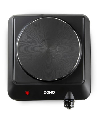 Plaque de cuisson électrique - DOMO - 1 feu - 25,3 x 28,7 x 7 cm - DO30110KP