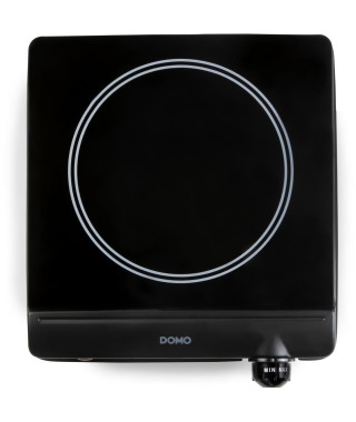 Plaque de cuisson céramique - DOMO - 1 feu - 25,3 x 28,7 x 7 cm - DO30111KP