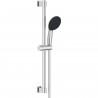 Ensemble de douche avec pommeau 1 jet, barre 60cm et flexible 1,75m - GROHE Vitalio Start 110 27942001 - Economie d'eau - Chromé