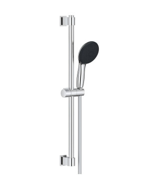 Ensemble de douche avec pommeau 3 jets, barre et flexible - GROHE Vitalio Start 110 26032001 - Sélection facile - Economie d'eau