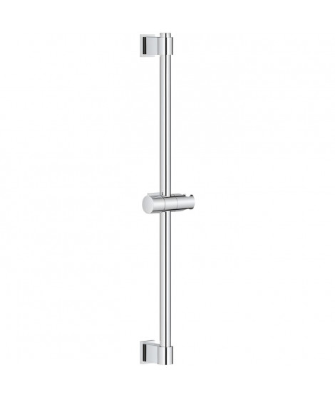 Barre de douche - GROHE Vitalio Universal 27724001 - 60cm - Ø 22 mm - Fixation supérieure réglable - A coller ou a visser - C…