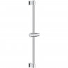 Barre de douche - GROHE Vitalio Universal 27724001 - 60cm - Ø 22 mm - Fixation supérieure réglable - A coller ou a visser - C…