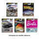HOT WHEELS Véhicule de collection Pop culture format 1/64 - HXD63 - modele aléatoire