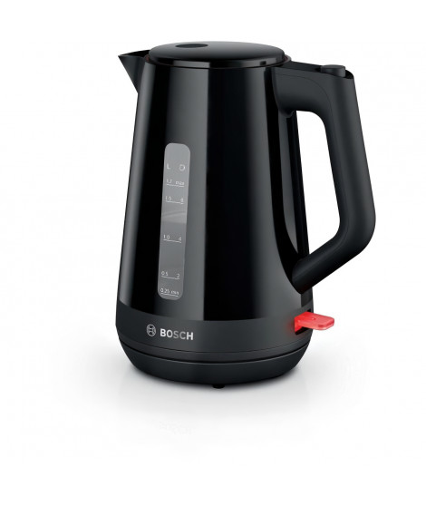 Bouilloire - BOSCH -  TWK1M123 MyMoment - Noire - capacité 1,7L - base 360° - rangement du cordon -3 sécurités automatiques