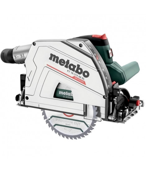 Scie circulaire portative sans fil - METABO - KT 18 LTX 66 BL - 18 V - MetaBOX 340