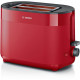 Toaster - BOSCH -  TAT2M124 MyMoment - Rouge - 2 tranches - centrage automatique du pain - fonctions décongélation et réchauf…