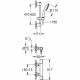 Ensemble de douche avec mitigeur thermostatique, pommeau 1 jet, barre 60cm et flexible - GROHE 34800001 - Economie d'eau - Ch…