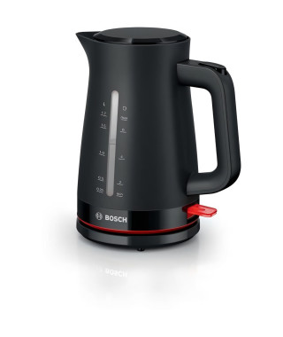 Bouilloire - BOSCH - TWK3M123 MyMoment - Noire Mate - interrupteur éclairé - arret automatique a ébulition