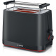 Toaster - BOSCH -  TAT3M123 MyMoment - Noir mat - 2 tranches - centrage automatique du pain - fonctions décongélation et réch…
