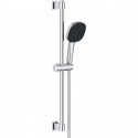 Ensemble de douche avec pommeau 2 jets, barre et flexible - GROHE Vitalio Comfort 110 26928001 - Sélection facile - Economie …