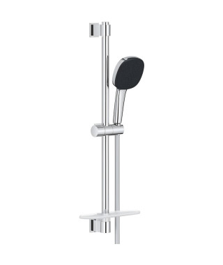 Ensemble de douche avec pommeau 2 jets, barre, flexible et tablette - GROHE Vitalio Comfort 110 26929001 - Economie d'eau - C…