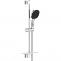 Ensemble de douche avec pommeau 2 jets, barre, flexible et tablette - GROHE Vitalio Comfort 110 26929001 - Economie d'eau - C…