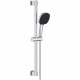 Ensemble de douche avec pommeau 3 jets, barre et flexible - GROHE Vitalio Comfort 110 26096001 - Sélection facile - Economie …
