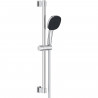 Ensemble de douche avec pommeau 3 jets, barre et flexible - GROHE Vitalio Comfort 110 26096001 - Sélection facile - Economie …