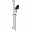 Ensemble de douche avec pommeau 2 jets, barre 60cm et flexible - GROHE Vitalio Start 110 26951001 - Economie d'eau - Chromé