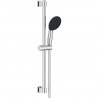 Ensemble de douche avec pommeau 2 jets, barre 60cm et flexible - GROHE Vitalio Start 110 26951001 - Economie d'eau - Chromé