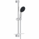 Ensemble de douche avec pommeau 2 jets, barre 60cm, flexible et tablette- GROHE Vitalio Start 110 26952001 - Economie d'eau -…