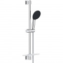 Ensemble de douche avec pommeau 2 jets, barre 60cm, flexible et tablette- GROHE Vitalio Start 110 26952001 - Economie d'eau -…