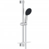 Ensemble de douche avec pommeau 2 jets, barre 60cm, flexible et tablette- GROHE Vitalio Start 110 26952001 - Economie d'eau -…