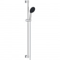 Ensemble de douche avec pommeau 2 jets, barre 90cm et flexible - GROHE Vitalio Start 110 26954001 - Economie d'eau - Chromé