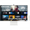 Ecran PC - SAMSUNG - Smart Monitor M8 - CM800 - 32 UHD 4K 3840x2160 - 60Hz - VA - 4ms - Blanc - HDMI + USB-C + Télécommande