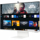 Ecran PC - SAMSUNG - Smart Monitor M8 - CM800 - 32 UHD 4K 3840x2160 - 60Hz - VA - 4ms - Blanc - HDMI + USB-C + Télécommande