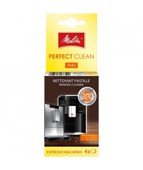 MELITTA Lot de 4 pastilles nettoyantes PerfectClean