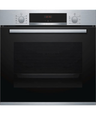 Four électrique encastrable - Air pulsé 3D+ - 71 L - Nettoyage Ecoclean - BOSCH HBA553BR0 - Classe A - Inox