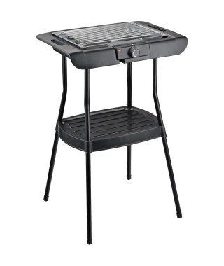Barbecue Electrique sur pieds - ARTHUR MARTIN - FGBB20 - 2000 W - Idéal pour griller vos viandes, poissons et légumes
